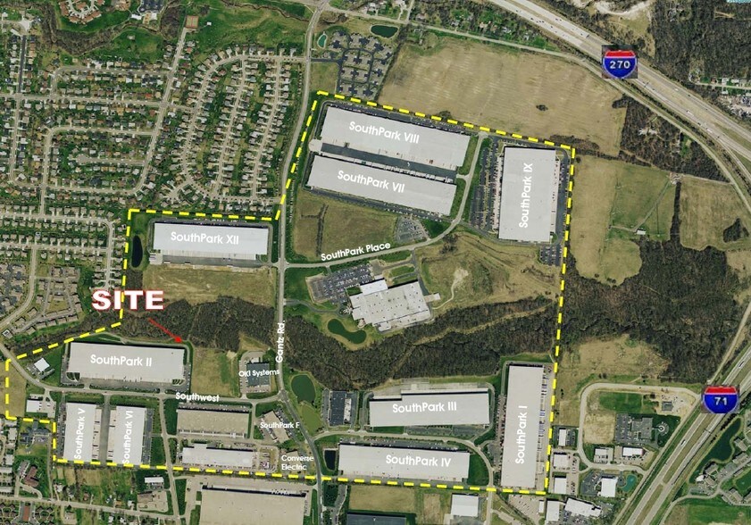 2180 Southwest Blvd, Grove City, OH à louer - Aérien – Image 3 sur 4