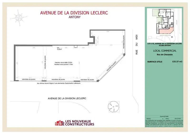26 Route De La Libération, Chennevières-sur-Marne à louer Plan d’étage– Image 1 sur 2