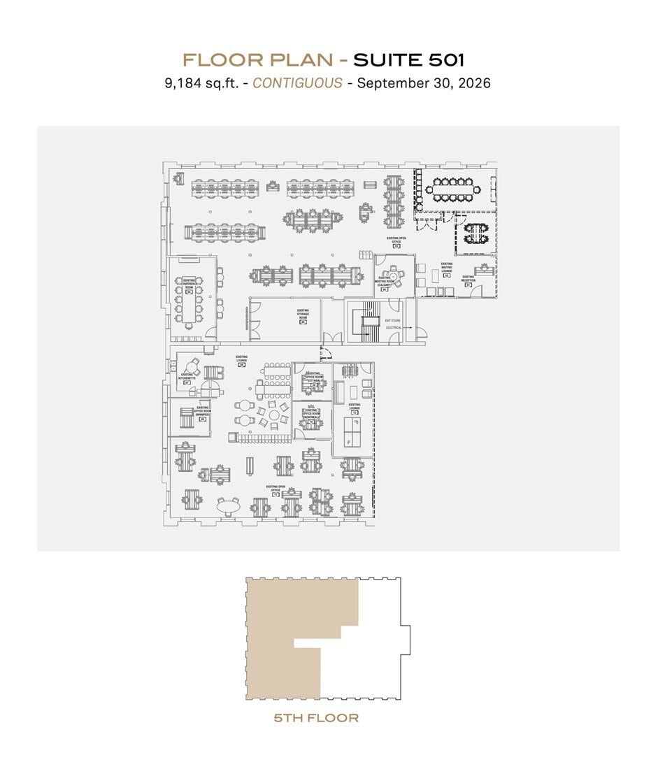 49 Spadina Ave, Toronto, ON à louer Plan d’étage– Image 1 sur 2