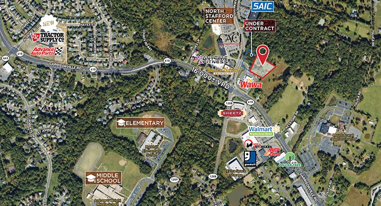 1170 Garrisonville Rd, Stafford, VA à vendre Photo de l’immeuble– Image 1 sur 2