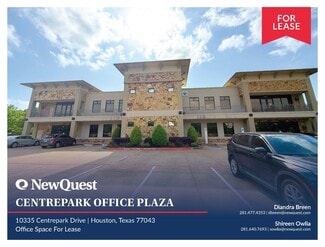 Plus de détails pour 10355 Centrepark Dr, Houston, TX - Bureau à louer