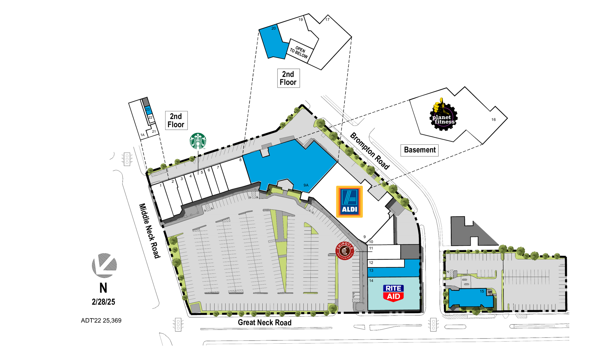 2-50 Great Neck Rd, Great Neck, NY à louer Plan de site– Image 1 sur 1