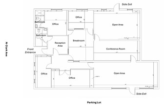 5015 N Clark Ave, Tampa, FL à louer Plan d’étage– Image 1 sur 3