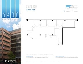 6400 Shafer Ct, Rosemont, IL à louer Plan d’étage– Image 1 sur 1