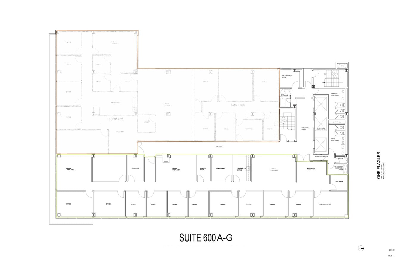 14 NE 1st Ave, Miami, FL 33132 - Lot 600 A-G - - Plan d’étage - Image 2 of 2