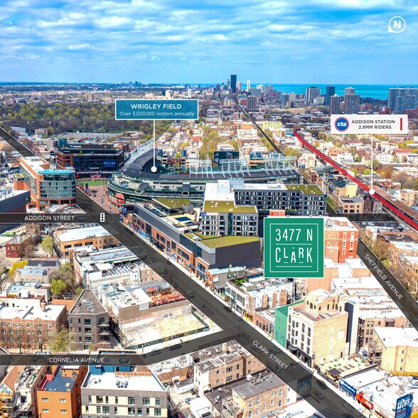 3477 N Clark St, Chicago, IL à vendre - Photo de l’immeuble – Image 2 sur 3