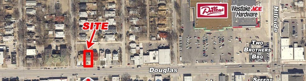 2808 E Douglas Ave, Wichita, KS à vendre - Aérien – Image 3 sur 5