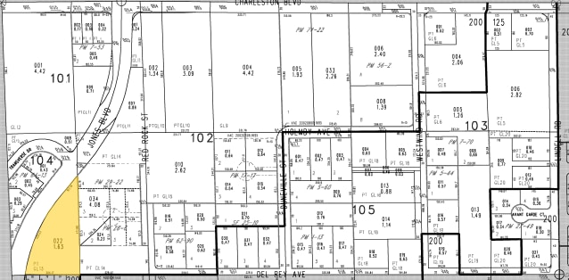 1339 S Jones Blvd, Las Vegas, NV à vendre - Plan cadastral – Image 2 sur 12