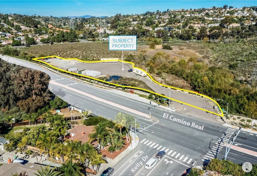 El Camino Real & Kelly Dr, Carlsbad, CA à vendre - Aérien – Image 2 sur 8