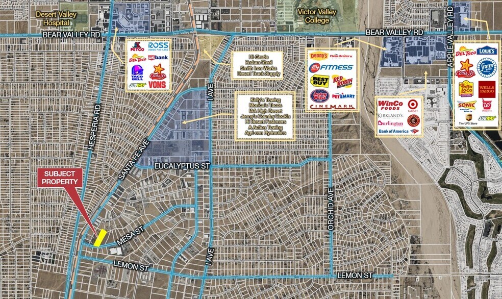 Mesa St, Hesperia, CA à vendre - Photo de l’immeuble – Image 1 sur 1