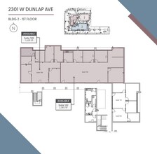 2301 W Dunlap Ave, Phoenix, AZ à louer Plan d’étage– Image 1 sur 1