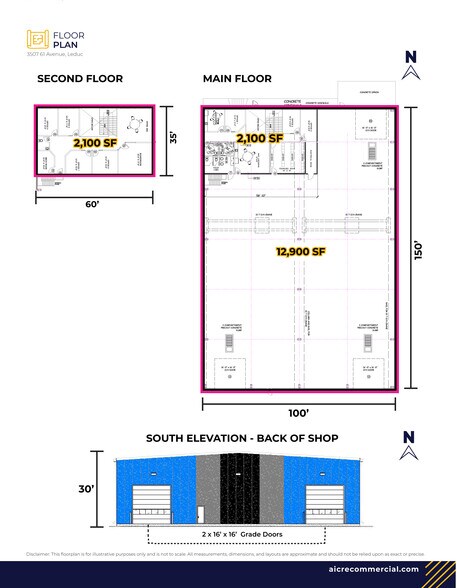 3507 61 Av, Leduc, AB à vendre - Plan d’étage – Image 2 sur 3