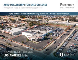 Plus de détails pour 8559 Artesia Blvd, Bellflower, CA - Local commercial à louer