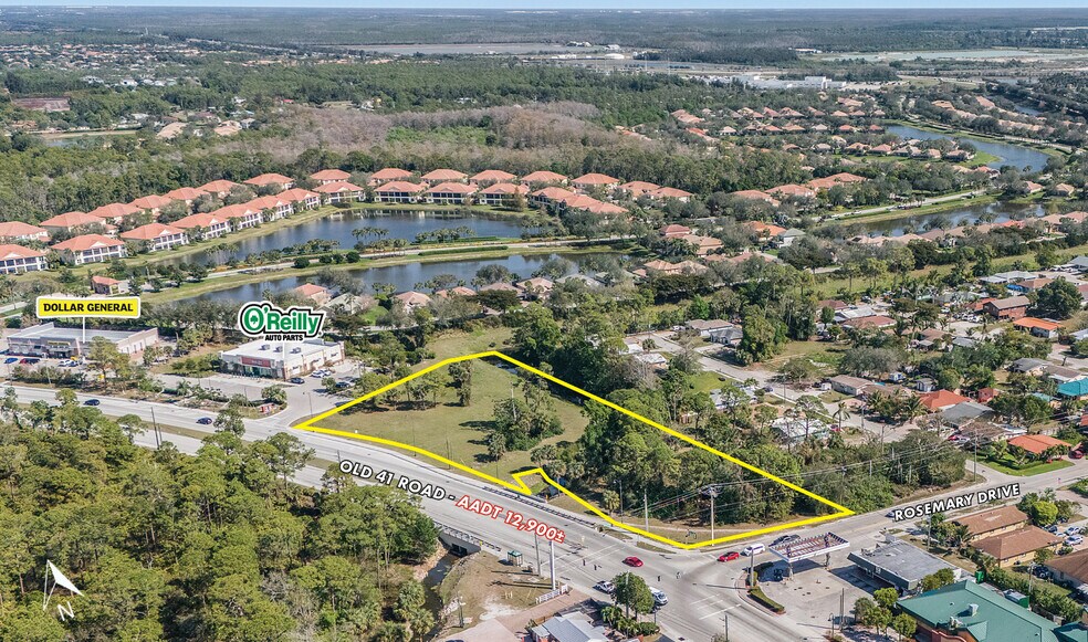 10531 Rosemary Dr, Bonita Springs, FL à vendre - Aérien – Image 1 sur 5