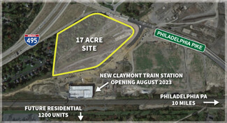 Plus de détails pour 4500 Philadelphia Pike, Claymont, DE - Terrain à vendre