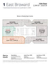 1 E Broward Blvd, Fort Lauderdale, FL à louer Photo intérieure– Image 1 sur 1