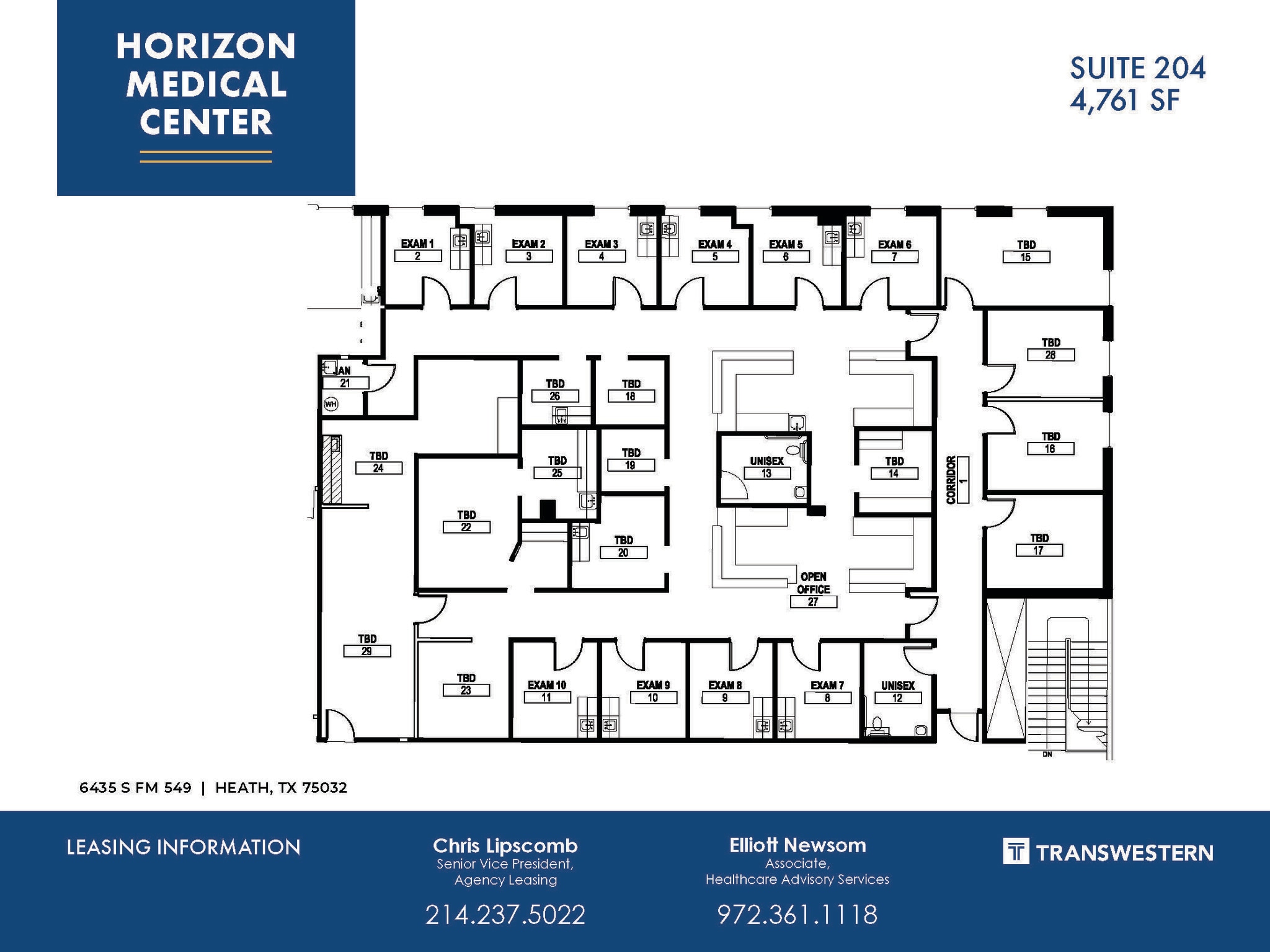 6435 S FM 549, Rockwall, TX à louer Plan d’étage– Image 1 sur 1