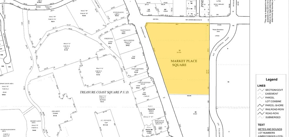 3181-3299 NW Federal Hwy, Jensen Beach, FL à louer - Plan cadastral – Image 3 sur 7