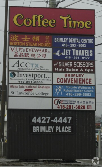 4427-4447 Sheppard Ave, Toronto, ON à louer - Photo de l’immeuble – Image 3 sur 4