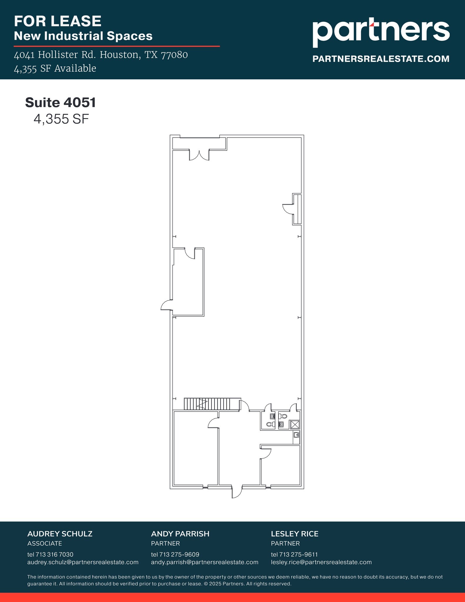 4041-4071 Hollister Rd, Houston, TX à louer Plan de site– Image 1 sur 1