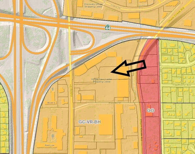 1675 Hilltop Dr, Redding, CA à louer - Photo de l’immeuble – Image 2 sur 3