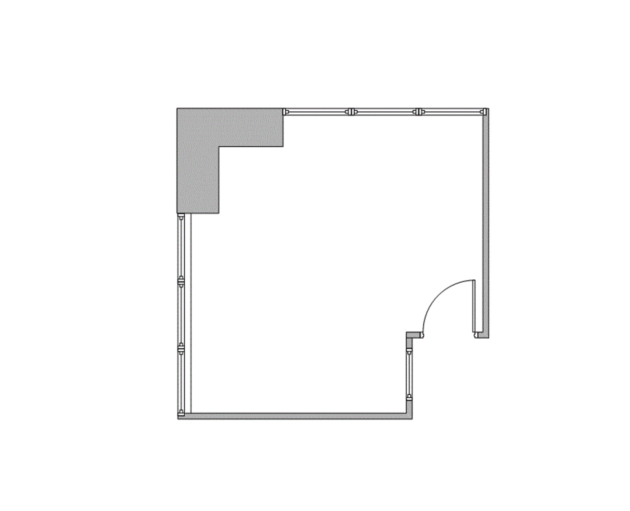 7676 Hillmont St, Houston, TX à louer Plan d’étage– Image 1 sur 1