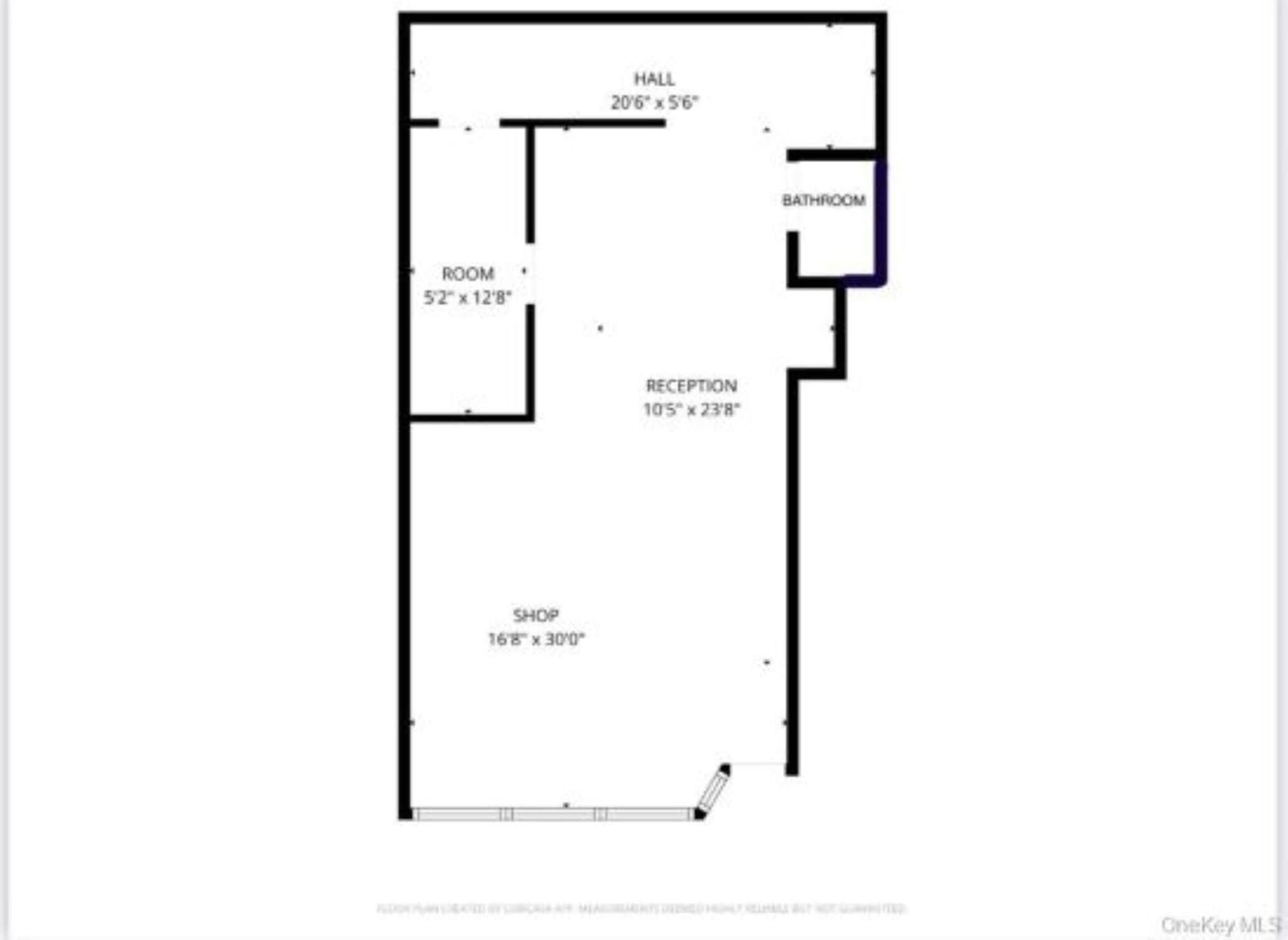 160 Graham Ave, Brooklyn, NY à louer Plan d’étage– Image 1 sur 1
