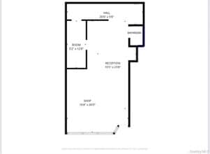 160 Graham Ave, Brooklyn, NY à louer Plan d’étage– Image 1 sur 1