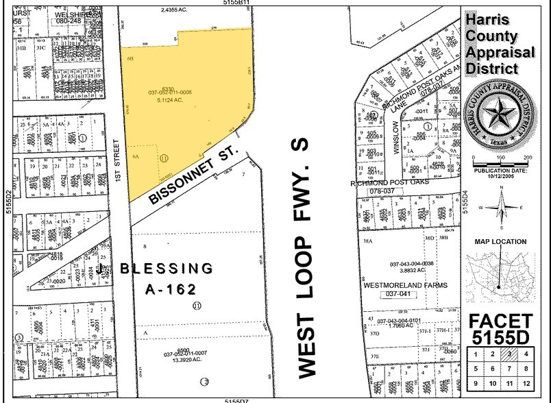 6330 West Loop S, Bellaire, TX à louer - Plan cadastral – Image 2 sur 14