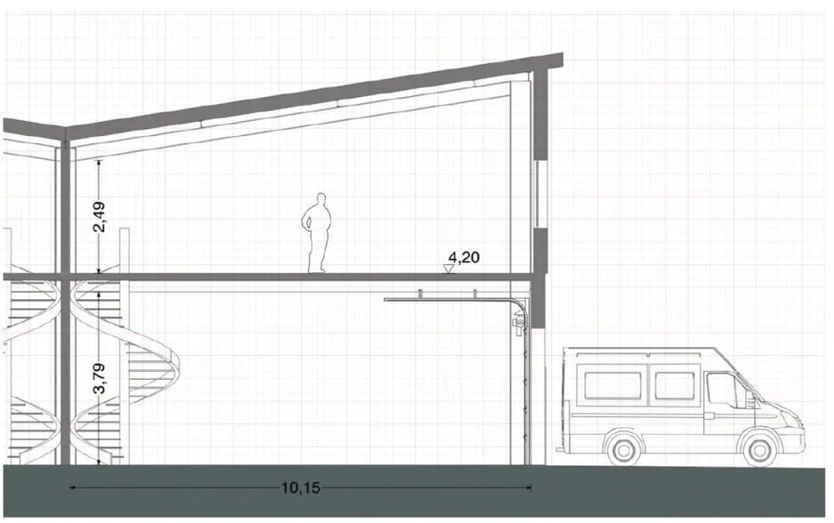 Local d'activités dans Épône à vendre - Plan d’étage – Image 2 sur 3