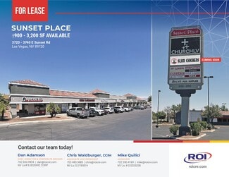 Plus de détails pour 3720-3740 E Sunset Rd, Las Vegas, NV - Local commercial à louer