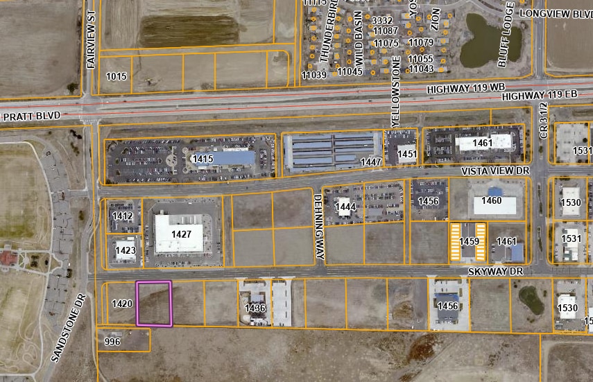 Skyway Dr, Longmont, CO à vendre - Plan cadastral – Image 3 sur 4