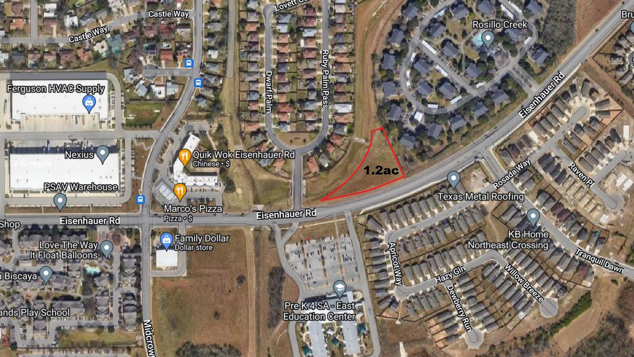 00 Eisenhauer Rd, San Antonio, TX à vendre Photo principale– Image 1 sur 13