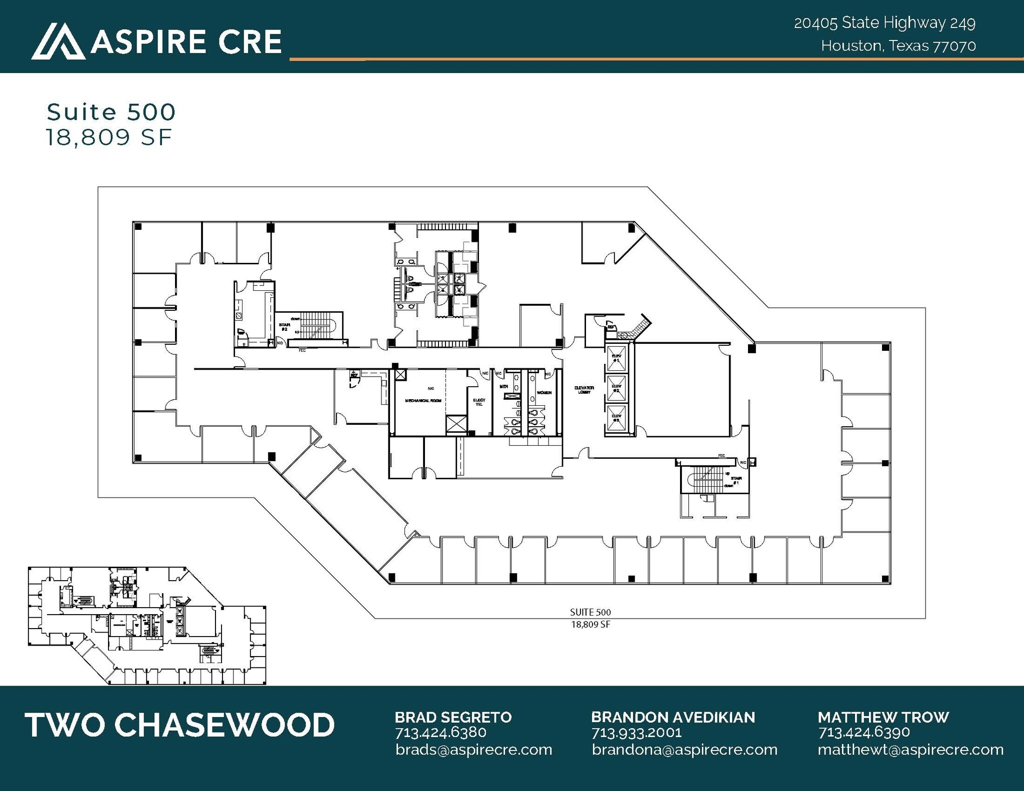 20333 State Highway 249, Houston, TX à louer Plan d’étage– Image 1 sur 1