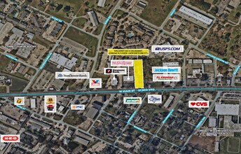 1000 W Main St, Tomball, TX - VUE AÉRIENNE  vue de carte - Image1