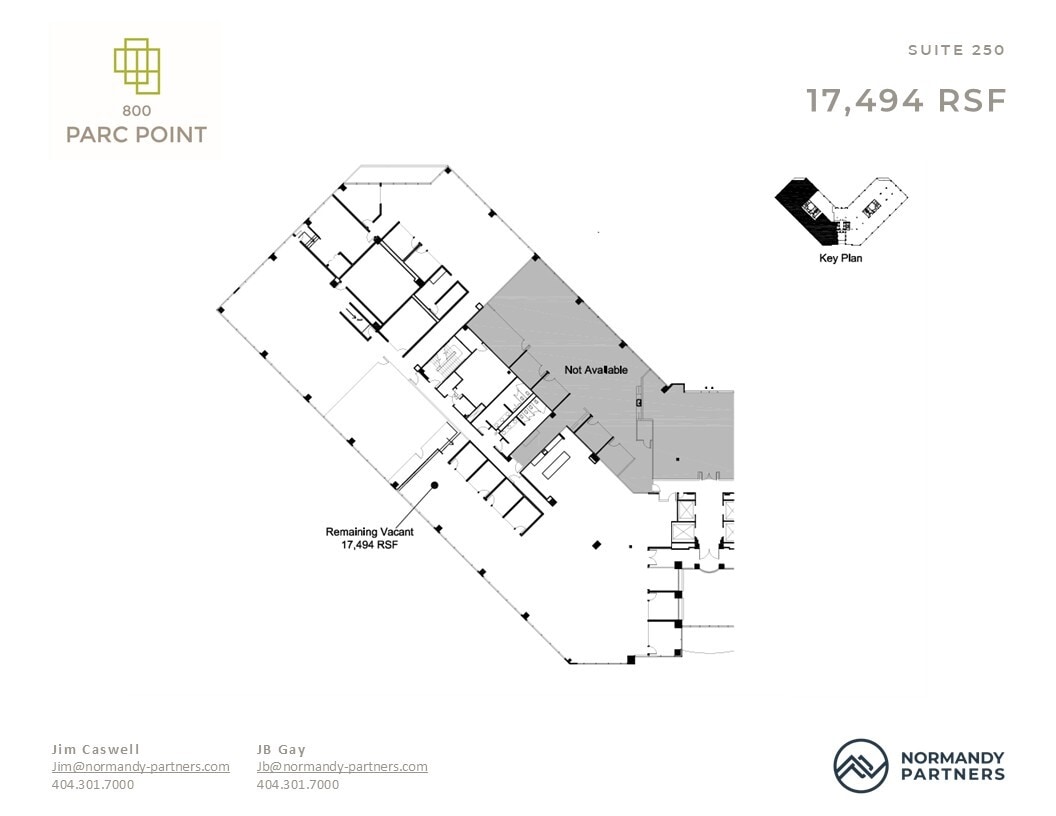800 Parc Pt, Alpharetta, GA à louer Plan d’étage– Image 1 sur 7