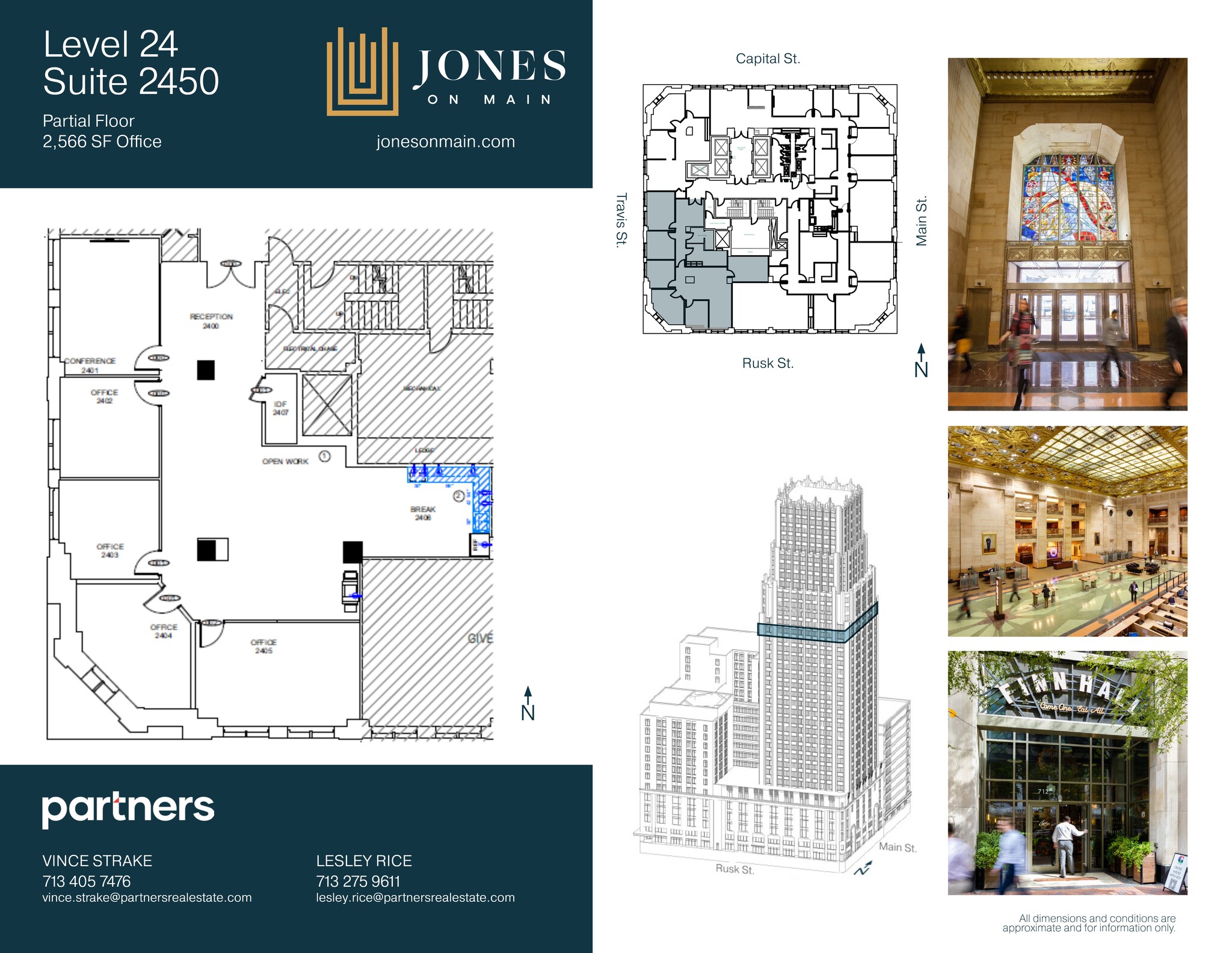 712 Main St, Houston, TX à louer Plan de site– Image 1 sur 1