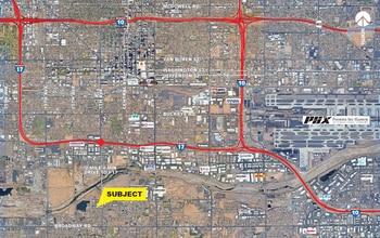 732-738 W Illini St, Phoenix, AZ - Vue aérienne vue de carte