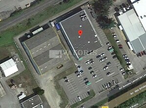 Romans-sur-Isère, DRO - Vue aérienne vue de carte