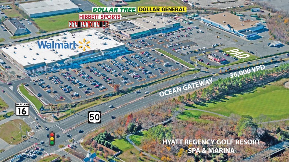 2735 Dorchester Sq, Cambridge, MD à louer - Aérien – Image 2 sur 6