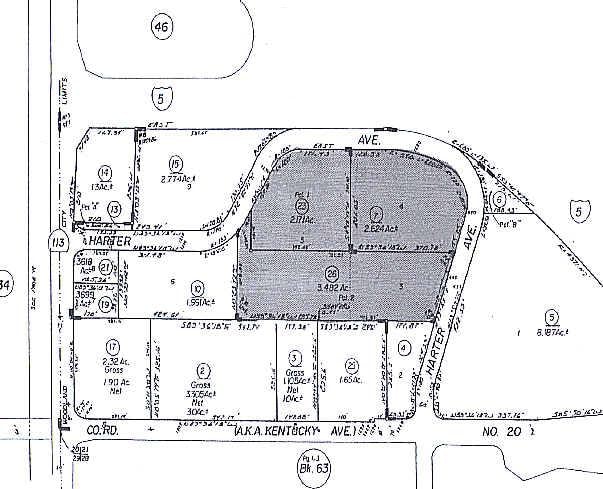 1230 Harter Ave, Woodland, CA à louer - Plan cadastral – Image 2 sur 9