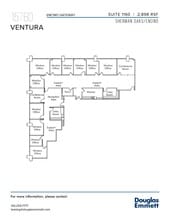 15760 Ventura Blvd, Encino, CA à louer Plan d’étage– Image 1 sur 1