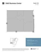 2062 Business Center Dr, Irvine, CA à louer Plan d’étage– Image 1 sur 1