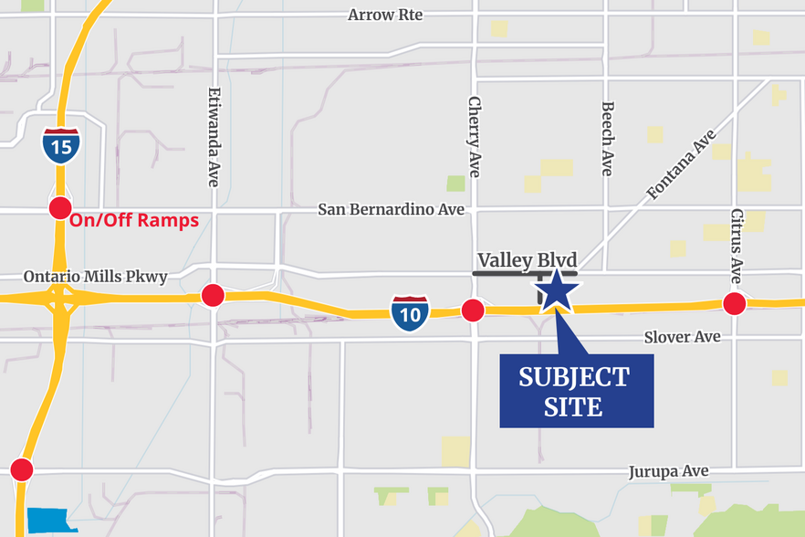 10193 Live Oak Ave, Fontana, CA à louer - Photo de l’immeuble – Image 3 sur 7