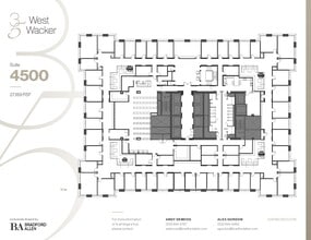 35 W Wacker Dr, Chicago, IL à louer Plan d’étage– Image 1 sur 5