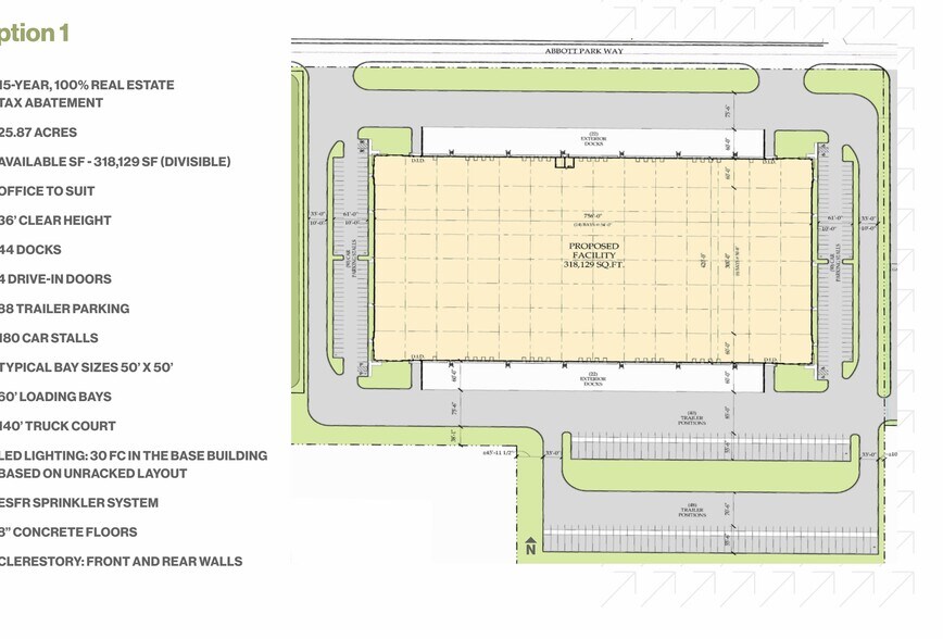 Abbott Park Way, Tipp City, OH à louer - Plan de site – Image 3 sur 4