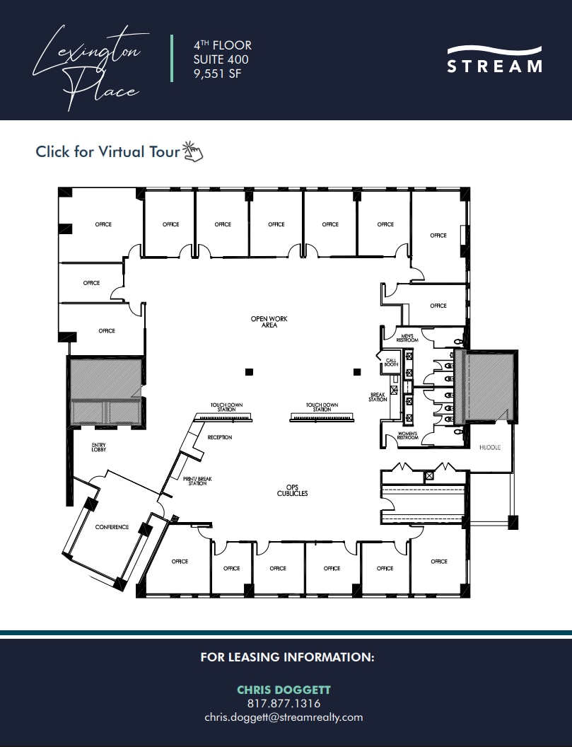 930 W 1st St, Fort Worth, TX à vendre Plan d’étage– Image 1 sur 1