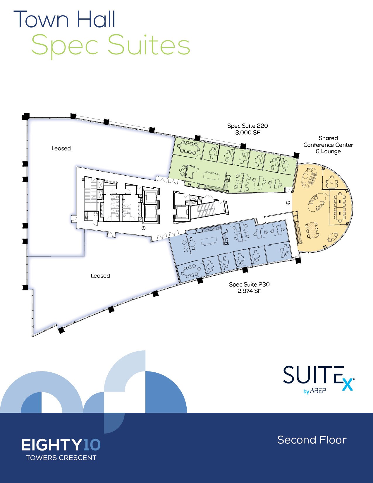 8010 Towers Crescent Dr, Vienna, VA à louer Plan d’étage– Image 1 sur 7