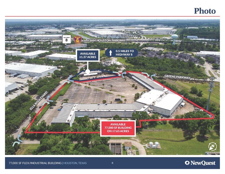 11101 Ella Blvd, Houston, TX à vendre - Photo de l’immeuble – Image 2 sur 5