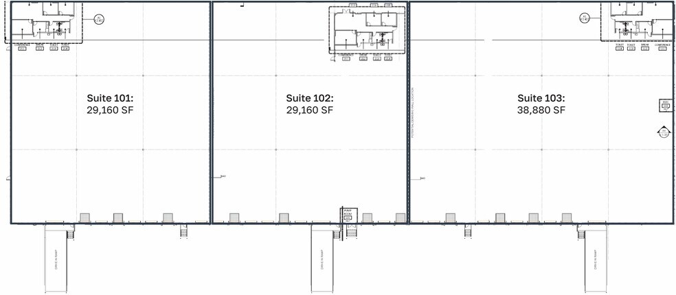 9770 Pritchard Rd, Jacksonville, FL à louer - Plan d’étage – Image 3 sur 4